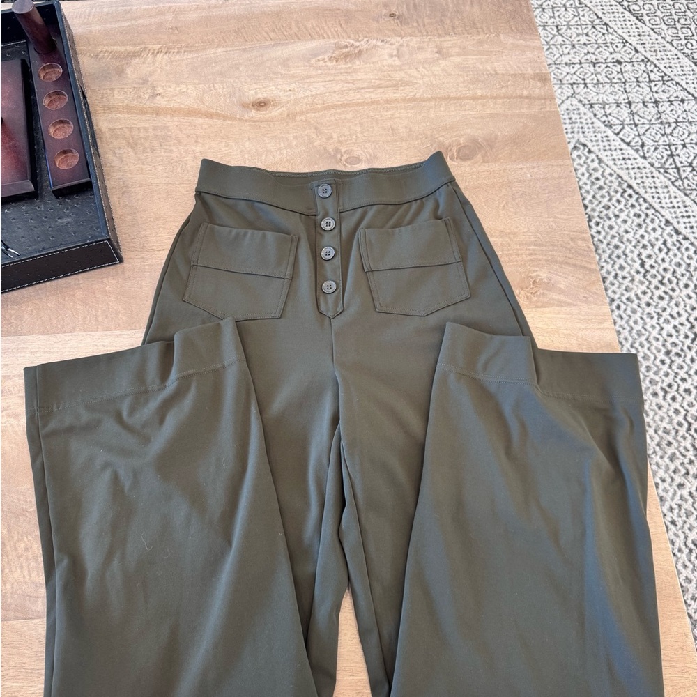 HALARA Green Wide Leg Pants
